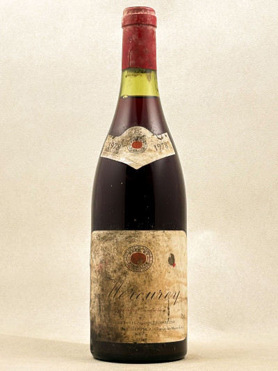 Bourguignon Producteur - Mercurey 1978