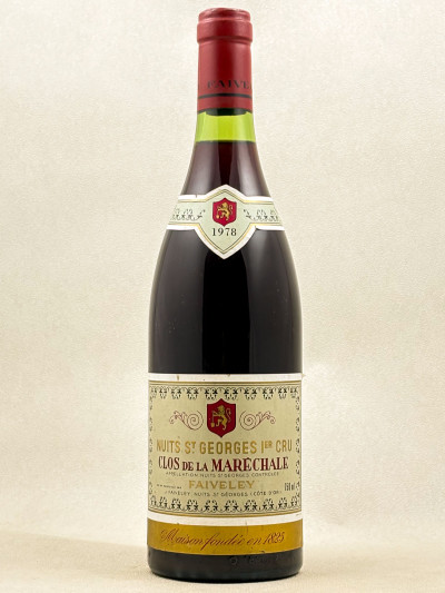 Faiveley - Nuits Saint Georges 1er cru "Clos de la Maréchale"
