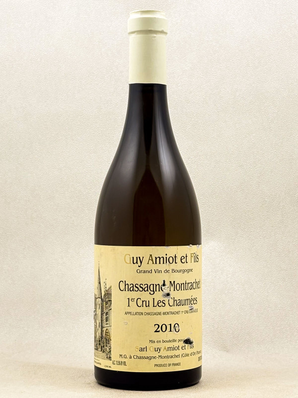 Guy Amiot - Chassagne Montrachet 1er cru "Chaumées" 2010