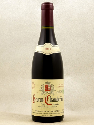 Henri Richard - Gevrey Chambertin "Aux Corvées" 2007