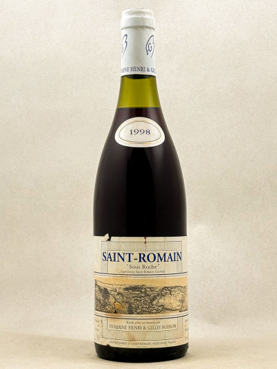Henri & Gilles Buisson - Saint Romain rouge "Sous Roche" 1998