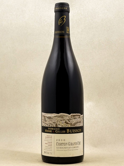 Henri & Gilles Buisson - Corton Rognet 2010