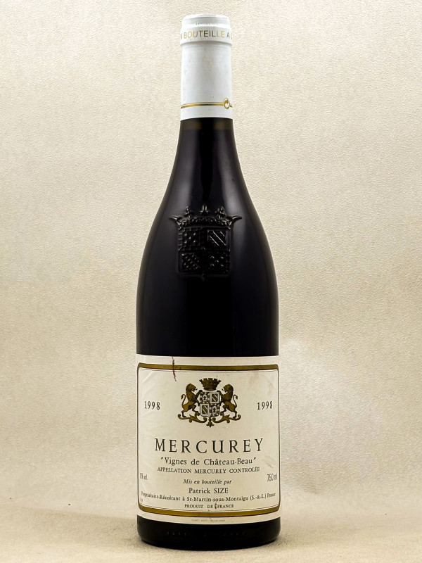 Patrick Size - Mercurey "Vigne de Château Beau" 1998
