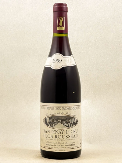 Jean Moreau - Santenay 1er Cru "Clos Rousseau" 1999
