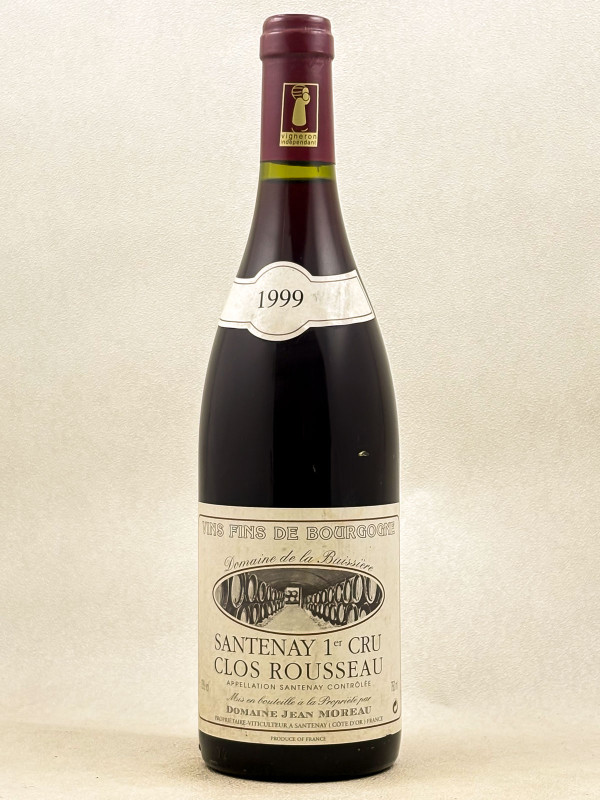 Jean Moreau - Santenay 1er Cru "Clos Rousseau" 1999