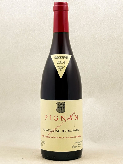 Pignan - Châteauneuf du Pape 2014