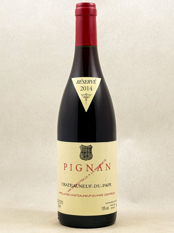 Pignan - Châteauneuf du Pape 2014