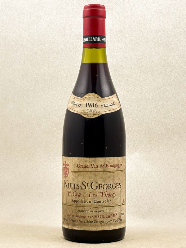 Thomas Moillard - Nuits Saint Georges 1er Cru "Les Thorey" 1986