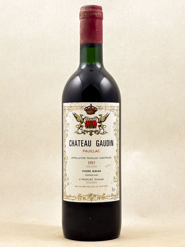 Gaudin - Pauillac 1985