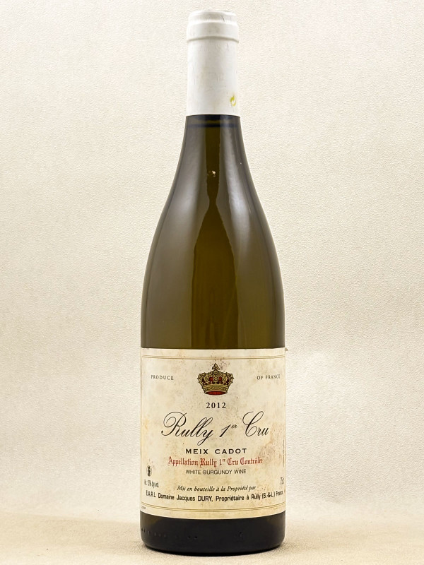 Jacques Dury - Rully 1er cru "Le Meix Cadot" 2012