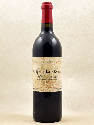 Haut Bailly - Pessac Léognan 1998