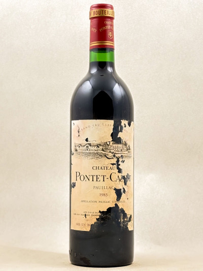 Pontet Canet - Pauillac 1983