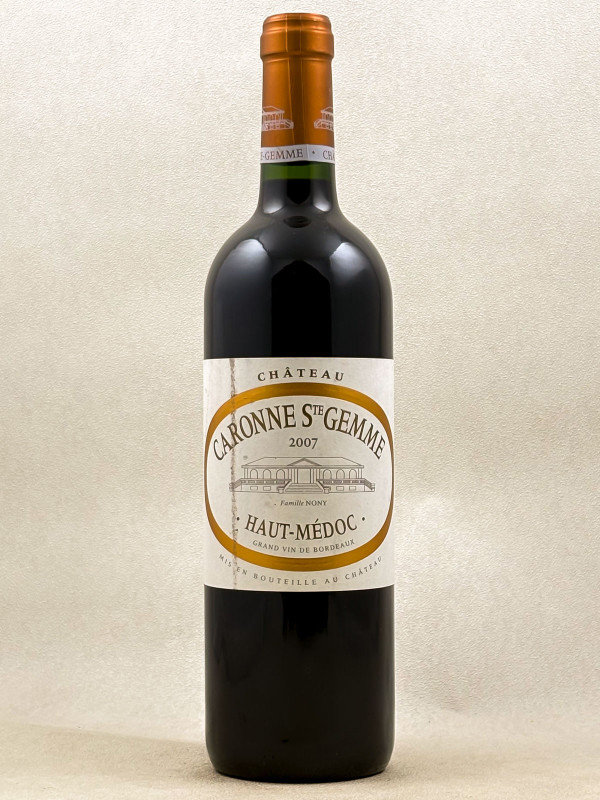 Caronne Sainte Gemme - Haut Médoc 2007