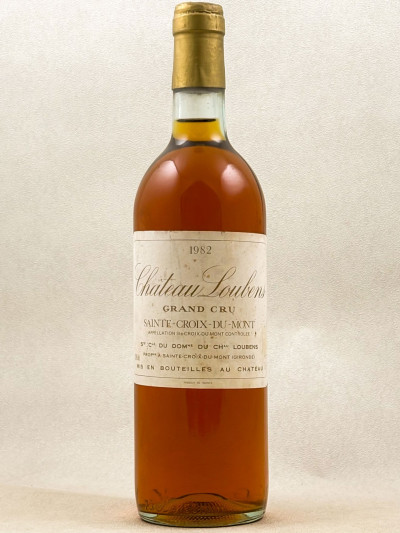 Loubens - Sauternes 1982
