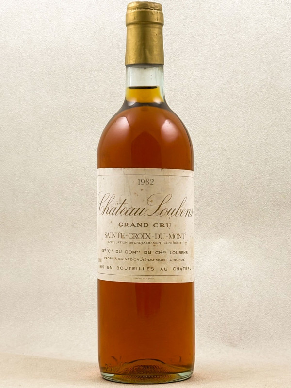 Loubens - Sauternes 1982