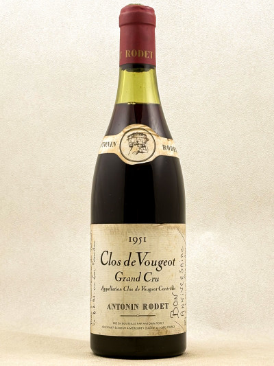 Antonin Rodet - Clos Vougeot 1951