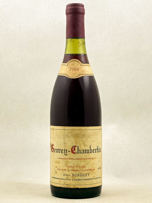 Alain Burguet - Gevrey Chambertin 1984