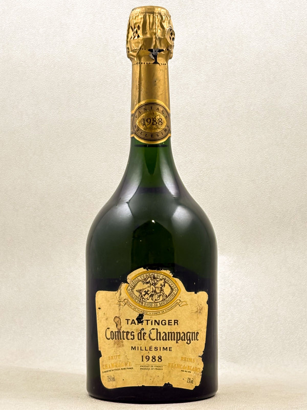 Taittinger - Champagne "Comtes de Champagne" 1988