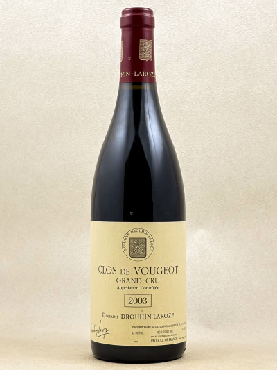 Drouhin-Laroze - Clos vougeot 2003