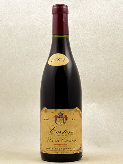 Cachat Ocquidant - Corton "Clos des Vergennes" 2002