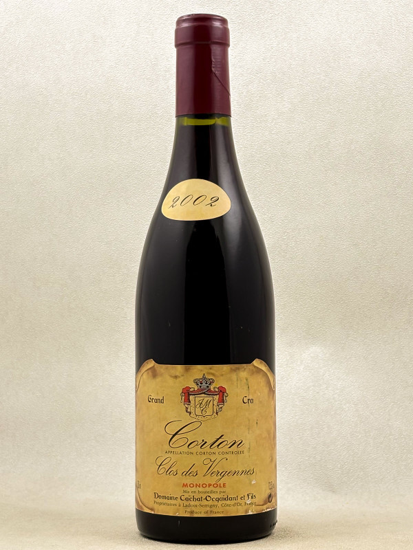Cachat Ocquidant - Corton "Clos des Vergennes" 2002