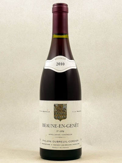 Dubreuil-Cordier - Beaune 1er cru "En Genet" 2010