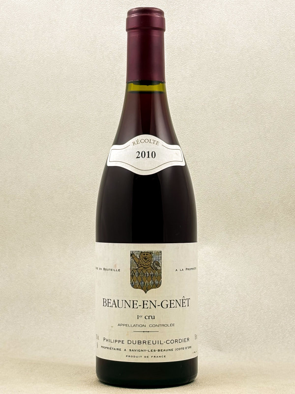 Dubreuil-Cordier - Beaune 1er cru "En Genet" 2010
