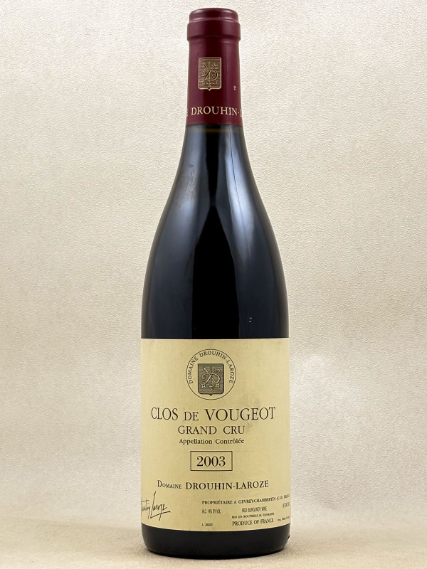 Drouhin-Laroze - Clos vougeot 2003