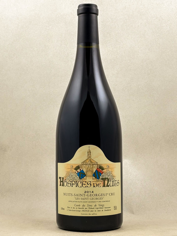 Hospices de nuits - Nuits Saint Georges 1er Cru "Les Saints Georges" Cuvée des Sires de Vergy 2014 MAGNUM