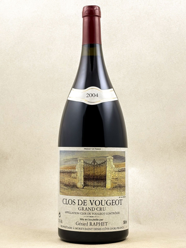Gérard Raphet - Clos Vougeot 2004 MAGNUM