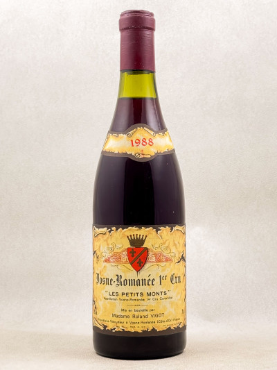 Vigot - Vosne Romanée 1er Cru "Les Petits Monts" 1988