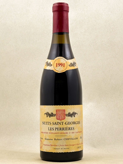 Robert Chevillon - Nuits Saint Georges 1er cru "Perrières" 1991