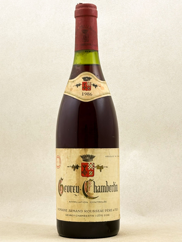 Armand Rousseau - Gevrey Chambertin 1986