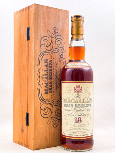 Macallan - Whisky aged 18 years 1979