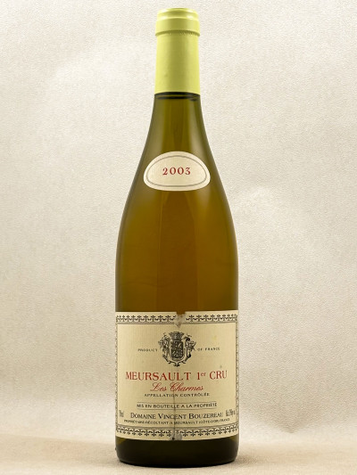 Vincent Bouzereau - Meursault 1er cru "Charmes" 2003