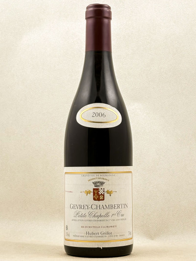 Hubert Grillot - Gevrey Chambertin 1er cru "Petite Chapelle" 2006