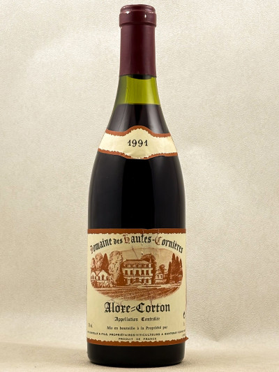 Hautes Cornières - Aloxe Corton 1991