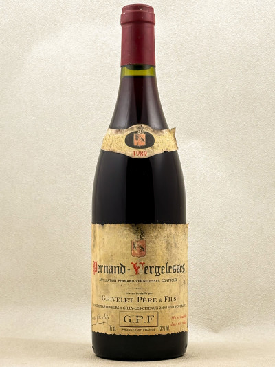Grivelet Père & Fils - Pernand Vergelesses 1989