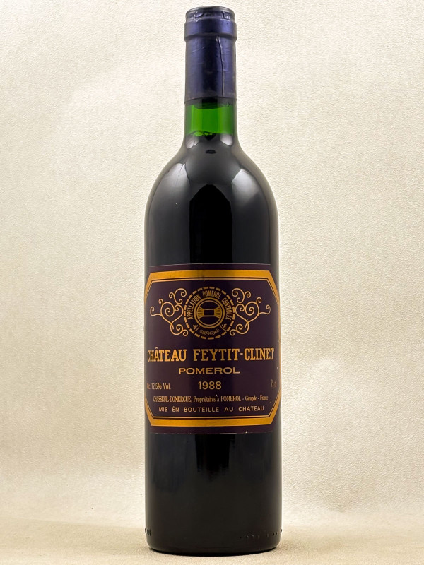 Feytit Clinet - Pomerol 1988