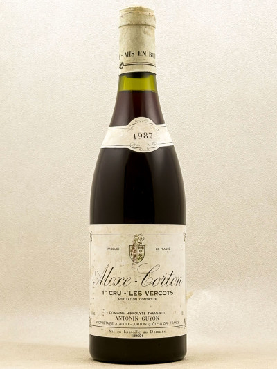 Antonin Guyon - Aloxe Corton 1er cru "Les Vercots" 1987
