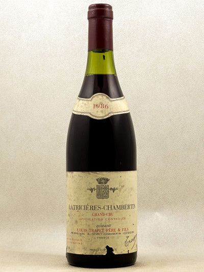 Trapet - Latricières Chambertin 1986