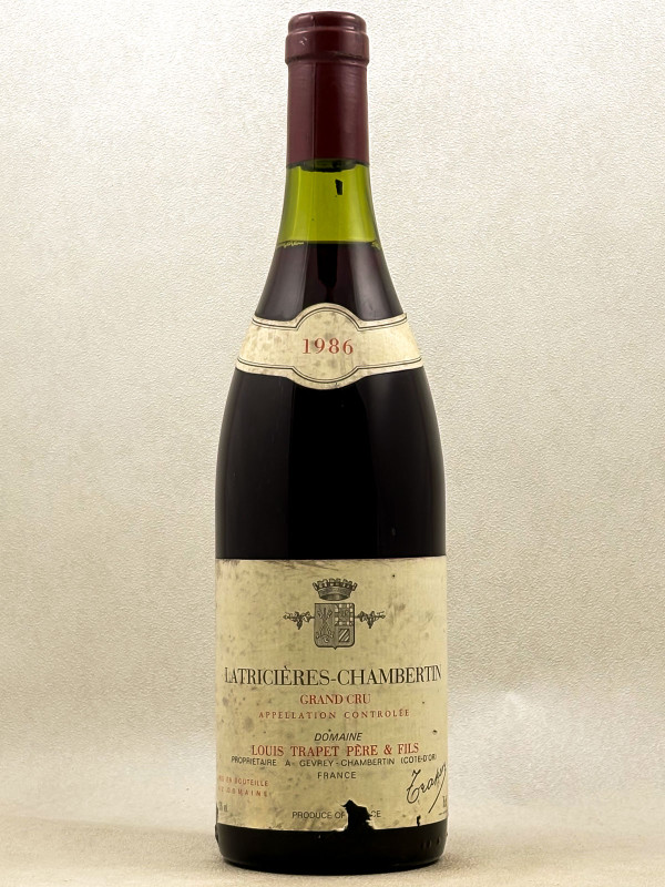 Trapet - Latricières Chambertin 1986