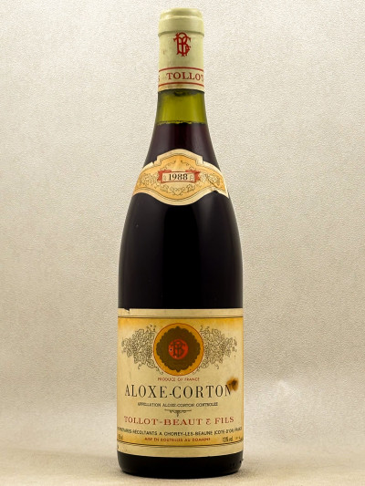Tollot-Beaut - Aloxe Corton 1988
