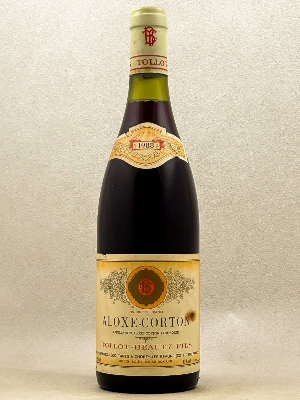 Tollot-Beaut - Aloxe Corton 1988