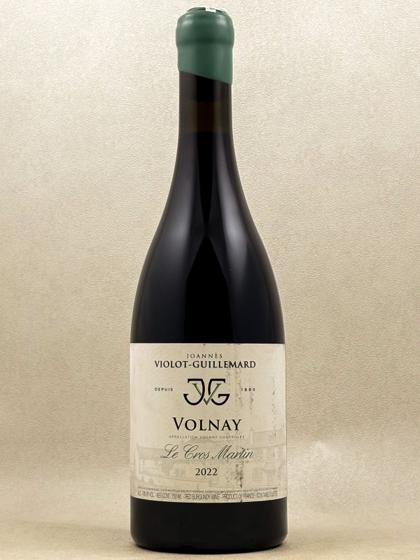 Joannès Violot Guillemard - Volnay "Le Cros Martin" 2022