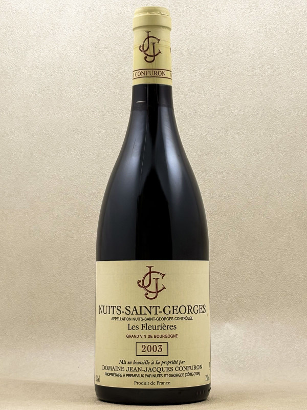 JJ Confuron - Nuits St Georges "Les Fleurières" 2003