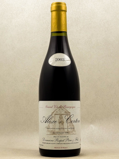 Rapet - Aloxe Corton 2003