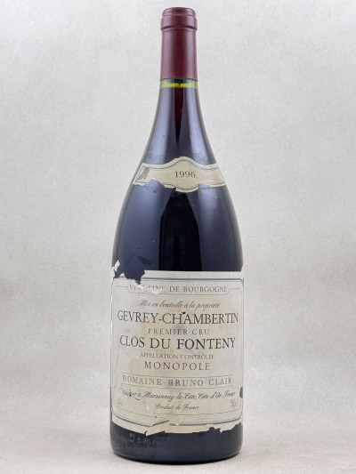 Bruno Clair - Gevrey Chambertin 1er cru "Clos du Fonteny" 1996 MAGNUM