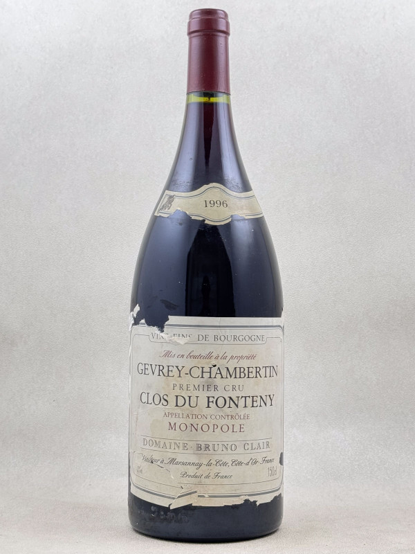 Bruno Clair - Gevrey Chambertin 1er cru "Clos du Fonteny" 1996 MAGNUM