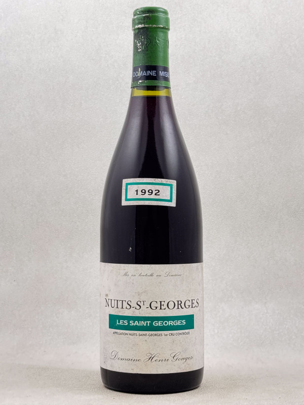 Henri Gouges - Nuits Saint Georges 1er cru "Les Saint Georges" 1992